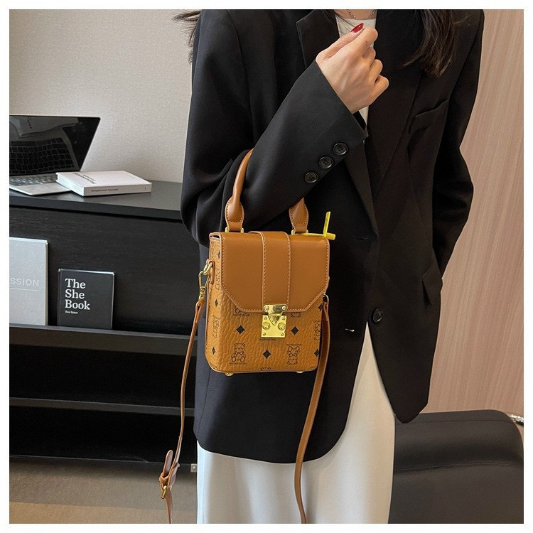 Túi tay cầm dáng đứng sz 17cm đeo chéo siêu xinh