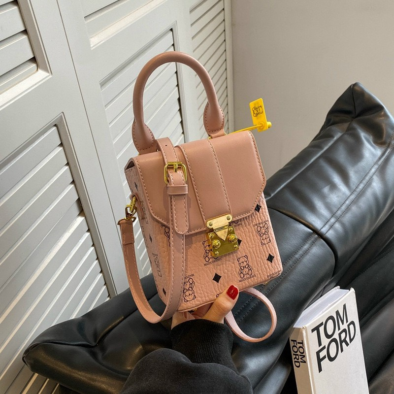 Túi tay cầm dáng đứng sz 17cm đeo chéo siêu xinh