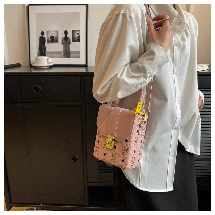 Túi tay cầm dáng đứng sz 17cm đeo chéo siêu xinh