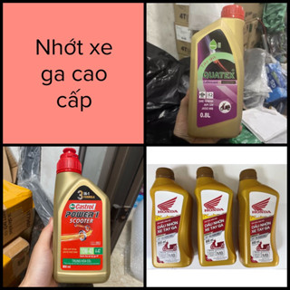  Dầu nhớt xe TAY GA,nhớt xe máy vision air blade vario click ab motul honda enenos 