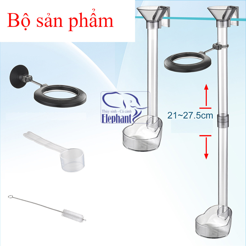 Bộ dụng cụ cho tép, cá ăn cho hồ thủy sinh, cá cảnh, cá biển