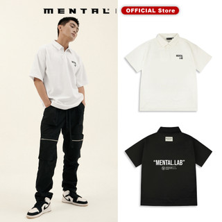 Áo Polo Cao Cấp In Nổi MENTAL® Essential Motif Polo Shirt