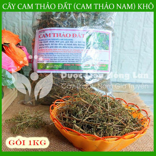 CÂY CAM THẢO ĐẤT (CAM THẢO NAM) khô 1kg - congtyduoclieuhonglan
