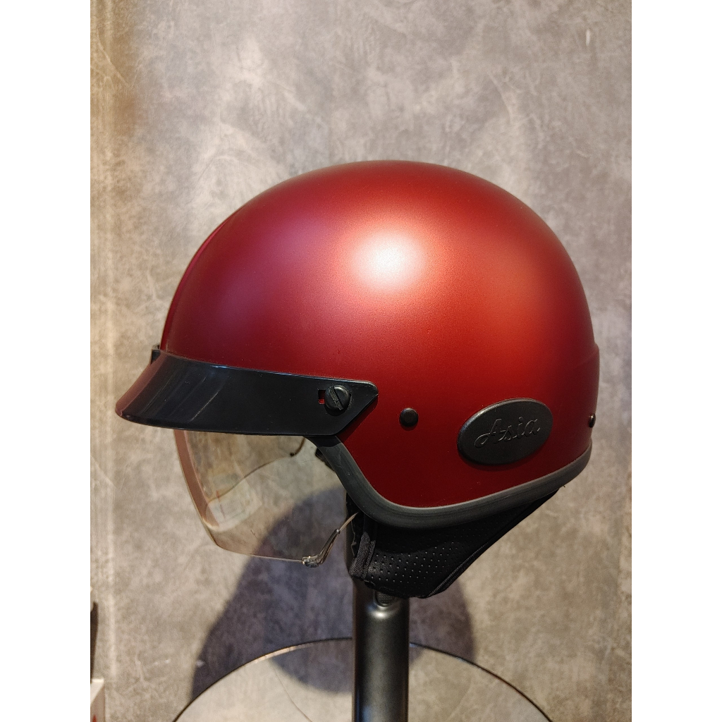 Mũ Bảo Hiểm nửa đầu - Kính âm- Asia MT-139 -Hàng Chính Hãng, Bảo Hành 1 năm