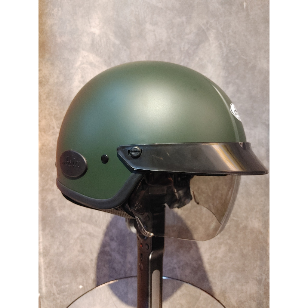 Mũ Bảo Hiểm nửa đầu - Kính âm- Asia MT-139 -Hàng Chính Hãng, Bảo Hành 1 năm