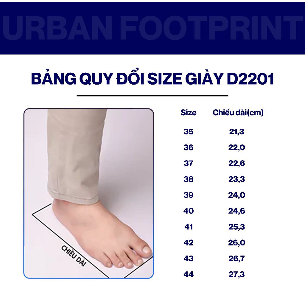 Giày lười, giày nhựa nam nữ Eva Phylon Urban Footprint siêu nhẹ, mềm mại, thoáng khí (D2201 AD1)