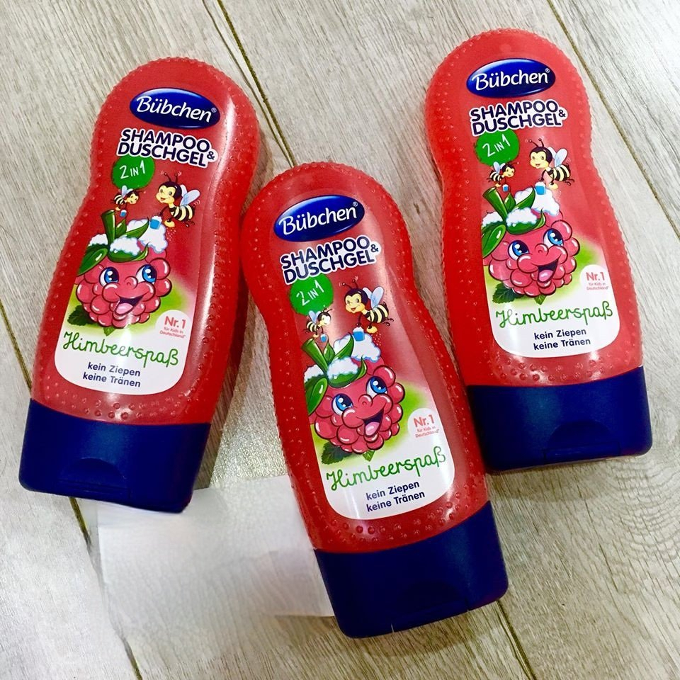 Sữa tắm và dầu gội trẻ em Bubchen 230ml date mới 2021 [hàng Đức]