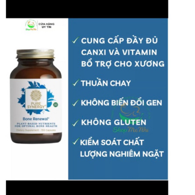 Bổ Sung Canxi & Magie Bone Renewal / Calcium & Magnesium 2025