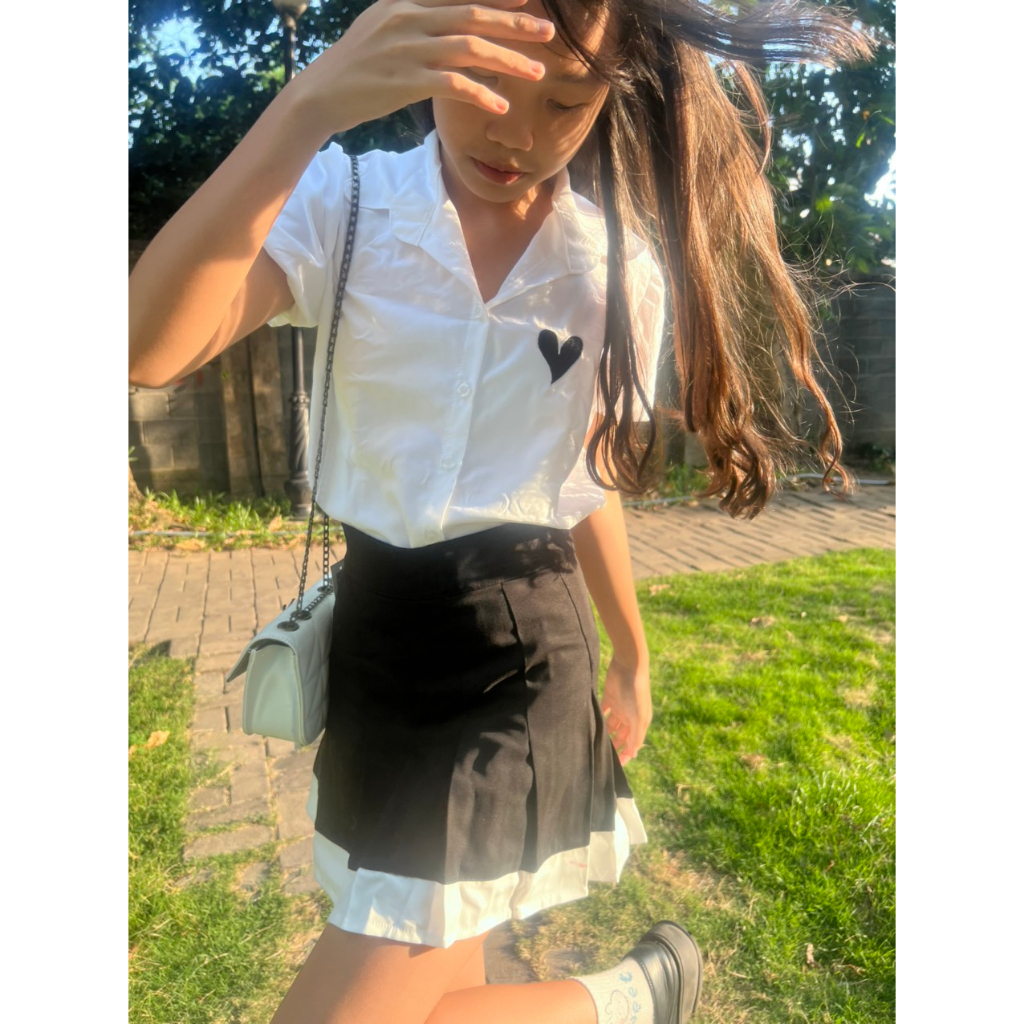 Chân Váy Tennis Tuyết Mưa, Áo Voan Tiểu Thư Vải Loại 1 - BT Fashion 01