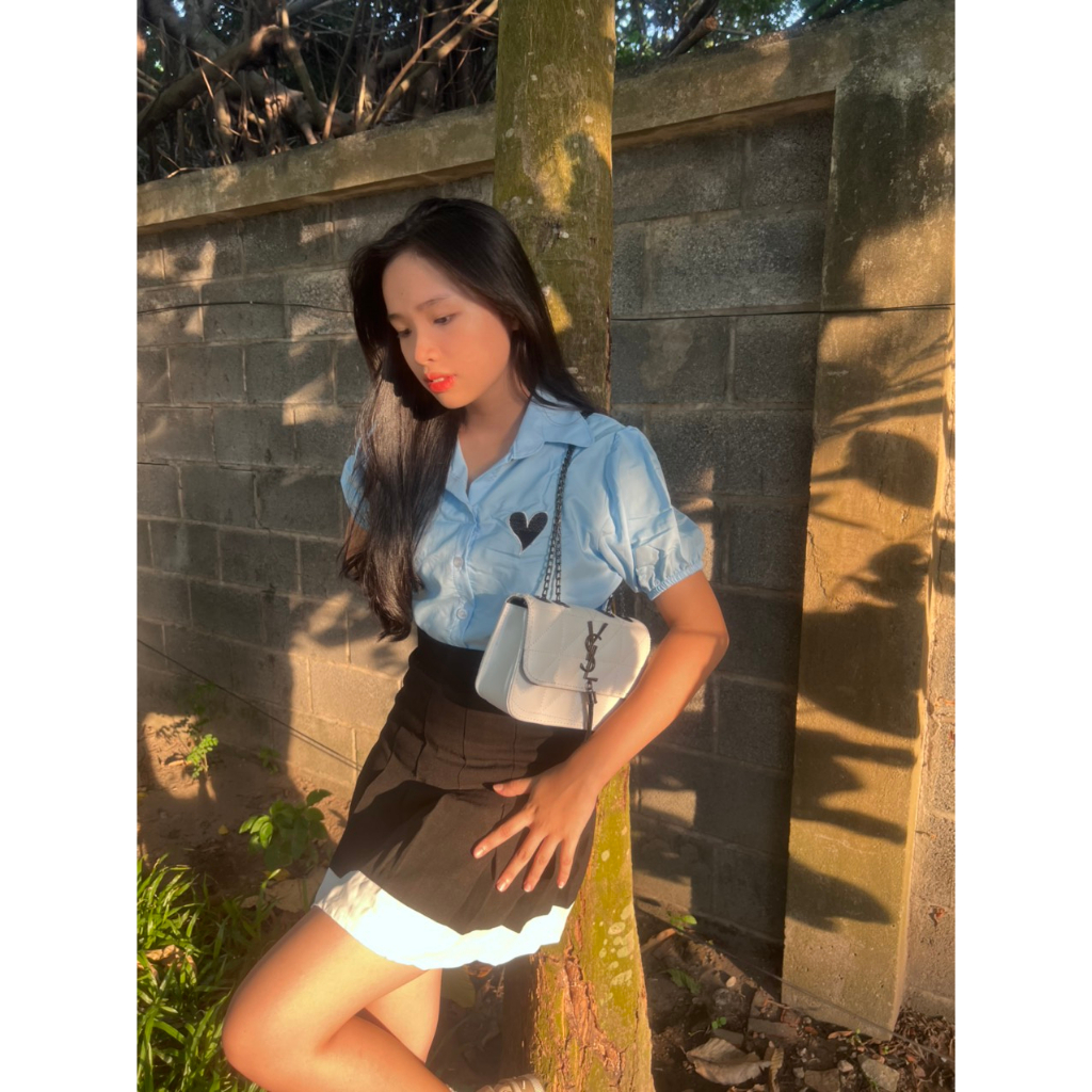 Chân Váy Tennis Tuyết Mưa, Áo Voan Tiểu Thư Vải Loại 1 - BT Fashion 01