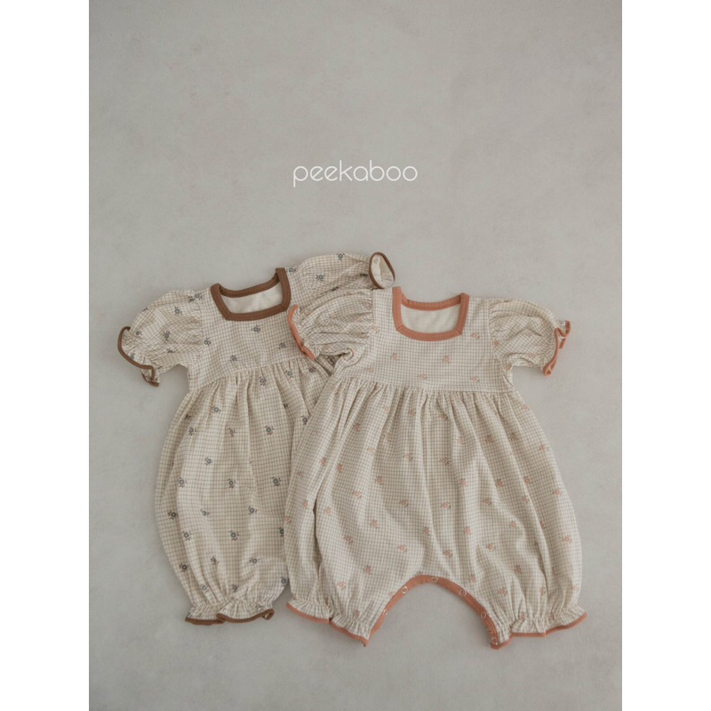 Peekaboo body cúc đũng Berry hoa nhí bé gái