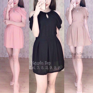 🍒Đầm xoè trễ vai