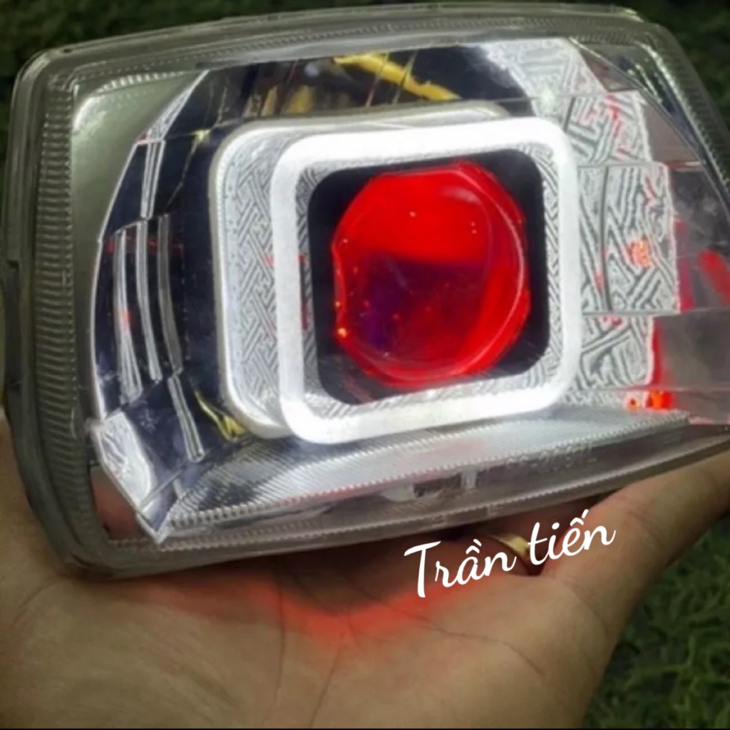 Vòng thiên thần 3D vuông gắn bi cầu 1.5 inch