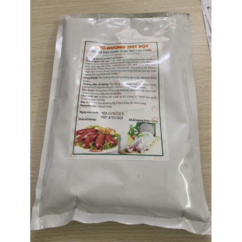 VMC HƯƠNG THỊT HEO BỘT HÀNG THỰC PHẨM.