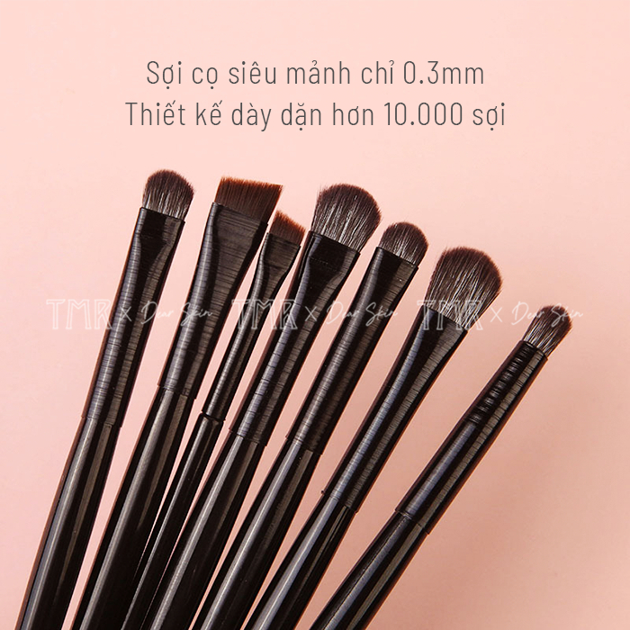 [Set 6] Bộ Cọ Trang Điểm Mắt Perfect Eye Makeup Brush 6 set chính hãng cao cấp