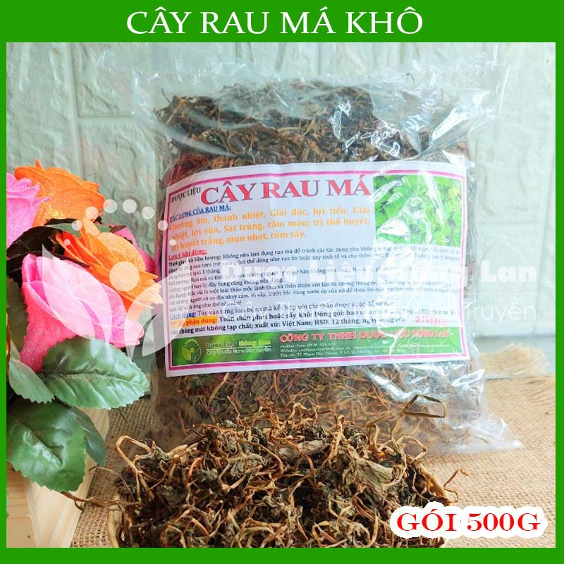 ✅ 500g Cây Rau Má khô sạch - Hàng Công ty