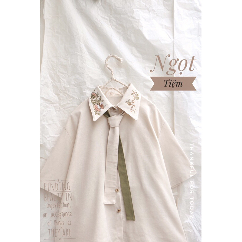 Áo Linen Dưa 🍉