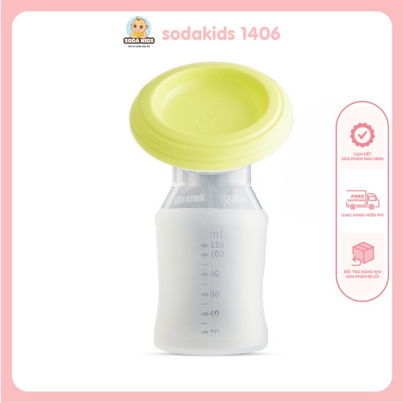 Cốc hứng sữa hút sữa cầm tay vcool