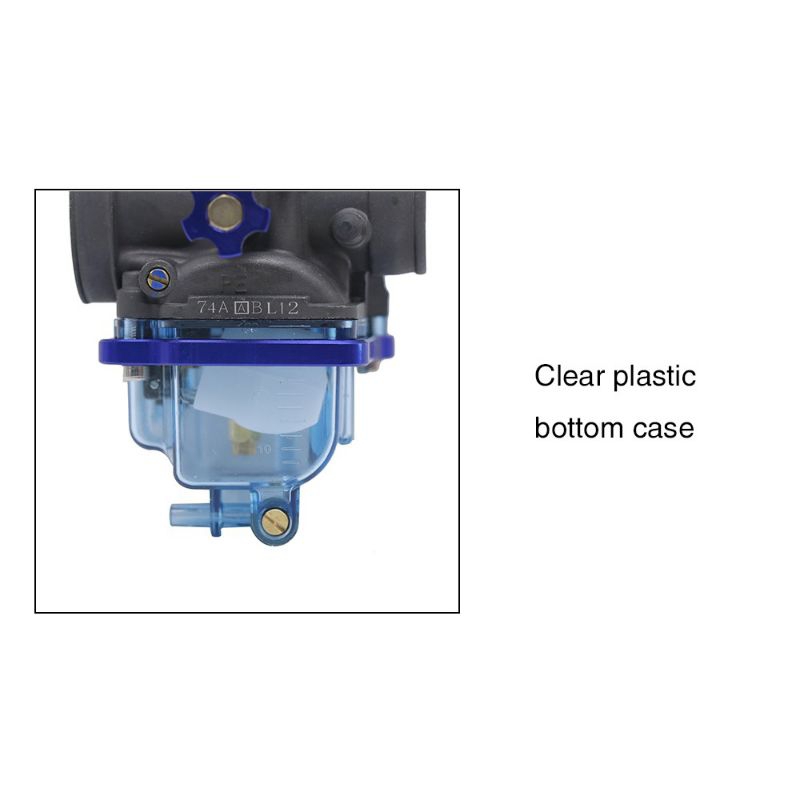Chén xăng trong suốt KEIHIN Pe24/26/28/30 - PWK I/II/III - SCLMOTOR