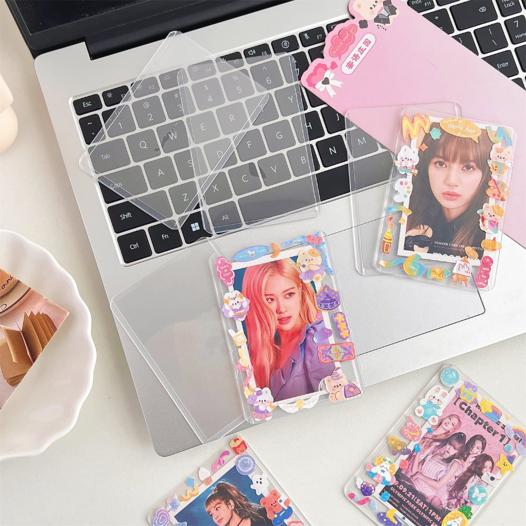 Toploader kích thước A7 - B8 đựng card ảnh idol thần tượng Kpop, Anime có seal