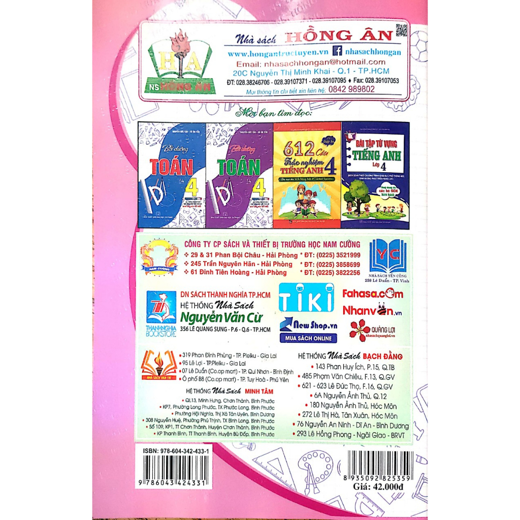 Sách - Combo Vở Bài Tập Nâng Cao Toán Lớp 4