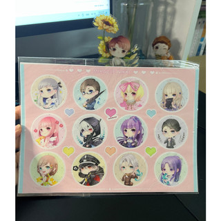 Hình dán nhân vật chibi dễ thương
