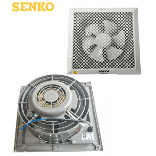 Quạt hút mùi nhà vệ sinh 1 chiều âm trần 2T HT200 (35W) - Lõi đồng 100% , động cơ chạy
