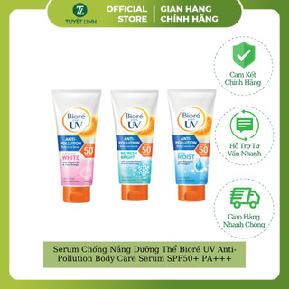 Serum Chống Nắng Dưỡng Thể Bioré UV Anti-Pollution Body Care Serum SPF50+ PA+++ 50ml