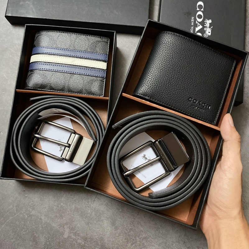 Set ví nịt Coach siêu đẹp