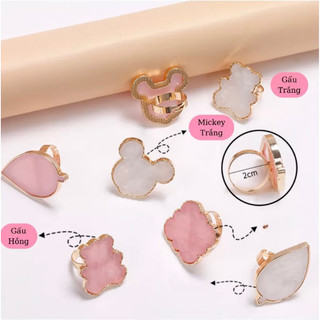 Nhẫn Pha Sơn Vẽ Nail - Dụng Cụ Làm Móng