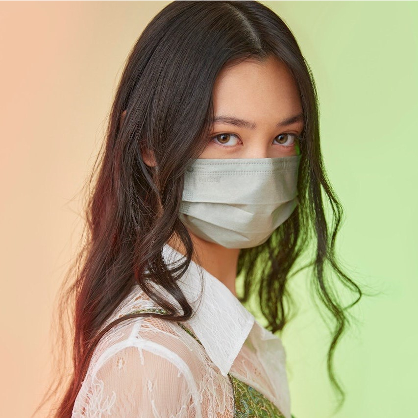 Khẩu trang kháng khuẩn 5 màu Morandi,  phong cách thời trang Nhật Bản