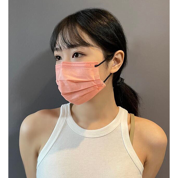 Khẩu trang kháng khuẩn 5 màu Morandi,  phong cách thời trang Nhật Bản