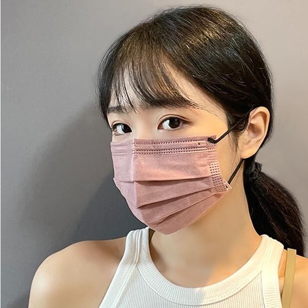 Khẩu trang kháng khuẩn 5 màu Morandi,  phong cách thời trang Nhật Bản