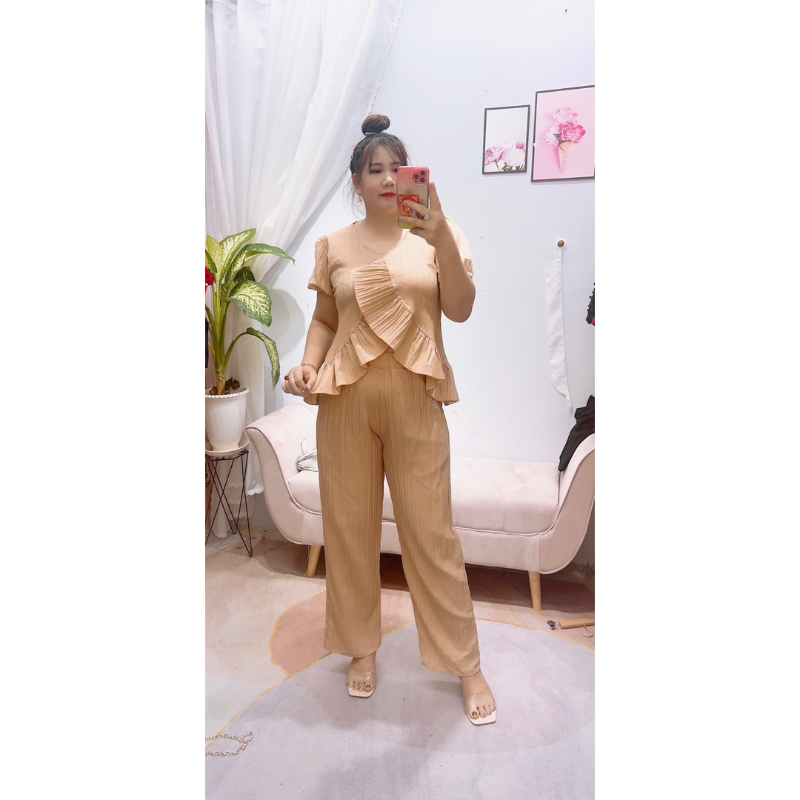 BỘ ĐŨI GÂN ÁO BÈO QUẦN SUÔNG Bigsize 60-95kg