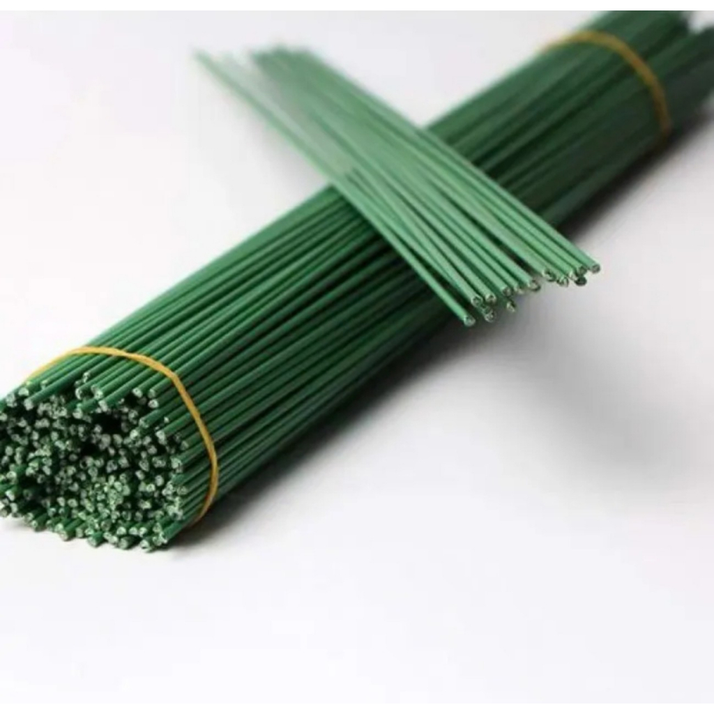 10 cành kẽm cắm hoa sáp, làm hoa giấy, hoa kẽm 40cm DIY