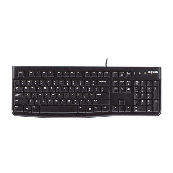Bàn phím Logitech K120 có dây - Bảo hành 3 năm chính hãng