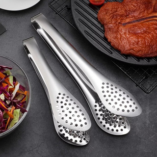 Gắp thức ăn lổ inox