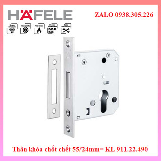 Thân khóa chốt chết 55/24mm= KL 911.22.490