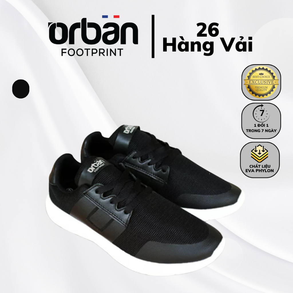 Giày Sneaker Urbanfootprint Unisex Phối Da TM1915 Chính Hãng