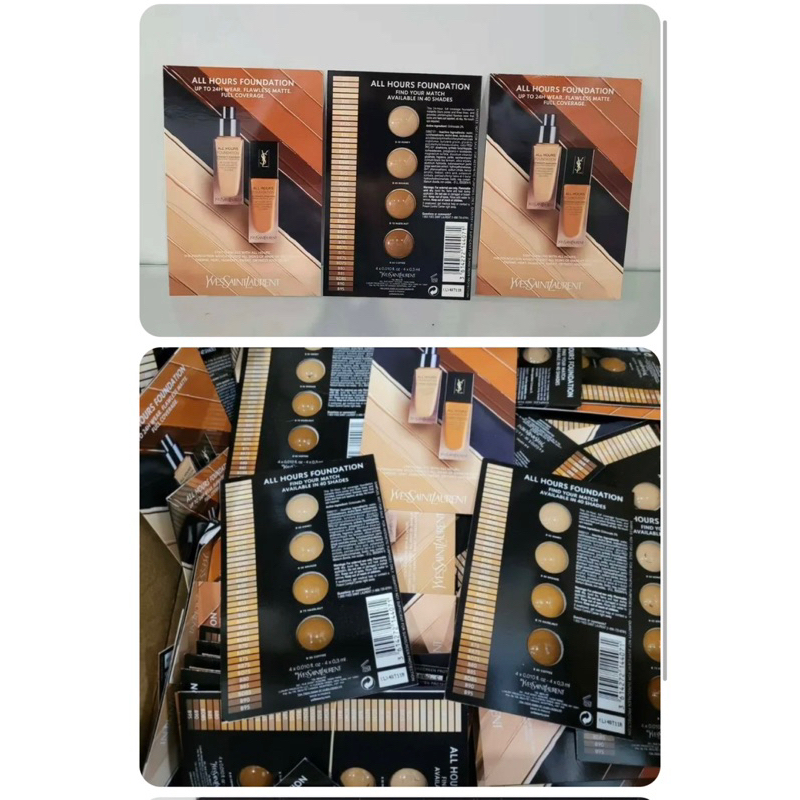 Set 1 mẫu thử kem nền ySL set 4 màu