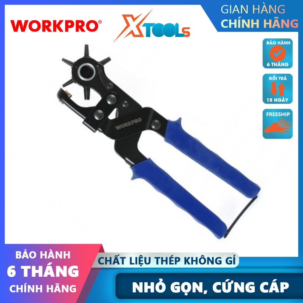 Kìm bấm lỗ  Workpro - WP031063