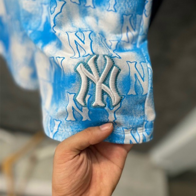 Áo thun tay lỡ form rộng nam nữ mẫu mới Ny loang nhiều màu siêu xinh