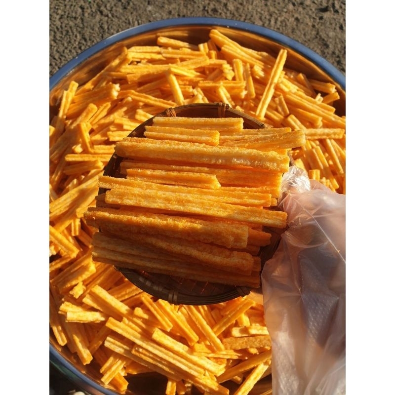250gram Snack Khoai Tây Ống Phô Mai