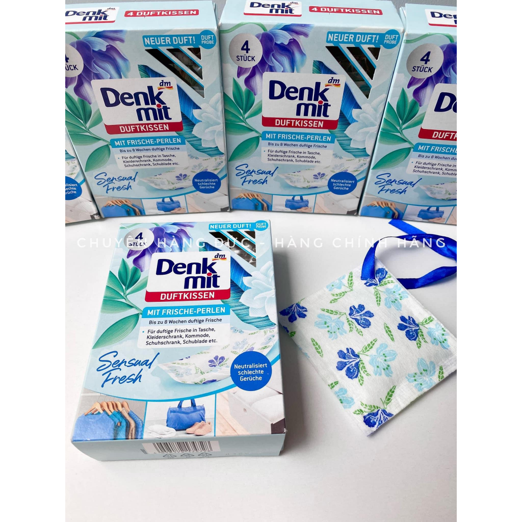 Túi Thơm Denkmit Đức, hộp 4 gói