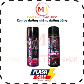 Combo dưỡng bóng sơn và dưỡng nhựa nhám