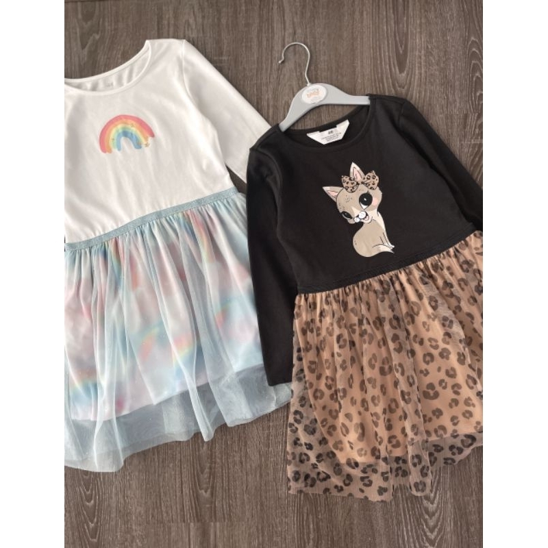 Váy H.M xinh dư xịn bé gái 2-10y