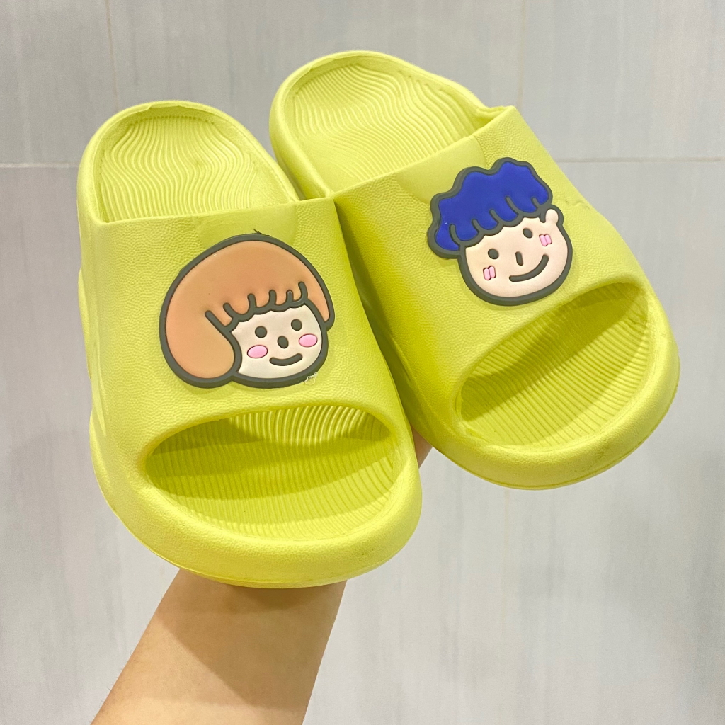 Dép bánh mì quai ngang dành cho bé Boy Girl trai gái xinh xắn nhiều màu