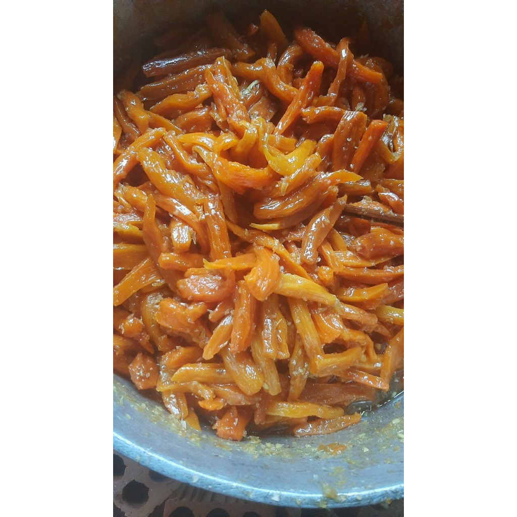 500gr - KHOAI LANG GỪNG SẤY DẺO ĐẶC SẢN ĐÀ LẠT