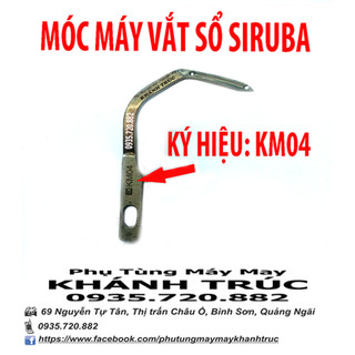 KM04 Móc MÓC XÍCH TỐT vắt sổ SIRUBA máy vắt sổ công nghiệp