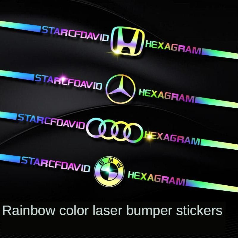 Tem Laser Dán Trang Trí Xe Hơi Logo Hãng Xe Phản Quang Độc Đáo. Miếng Decal Trang Trí Oto By Chất